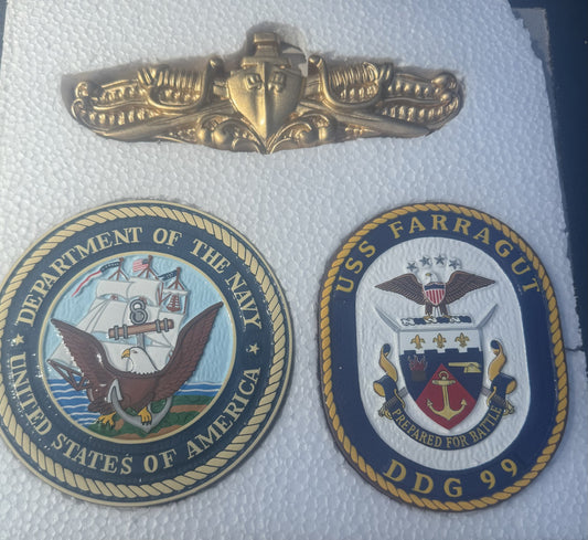 Command Logo / Military Crests / Warfare Devices / Wood