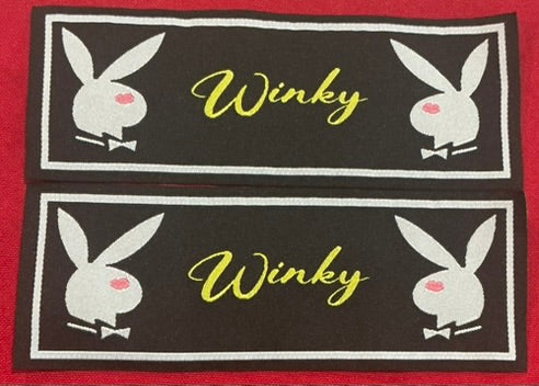 Silk Winky Playboy Liberty Cuff Set