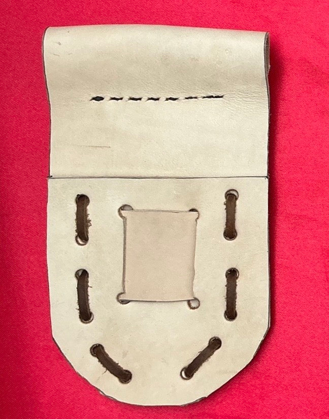Double Leather Sheath
