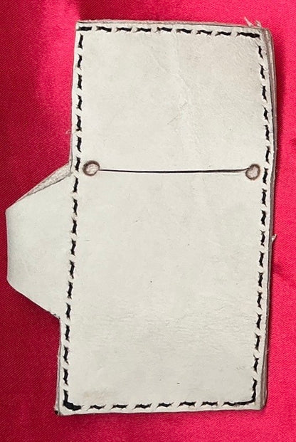 Coral Leather Sheath