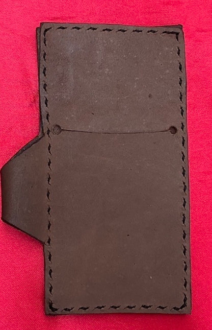 Coral Leather Sheath