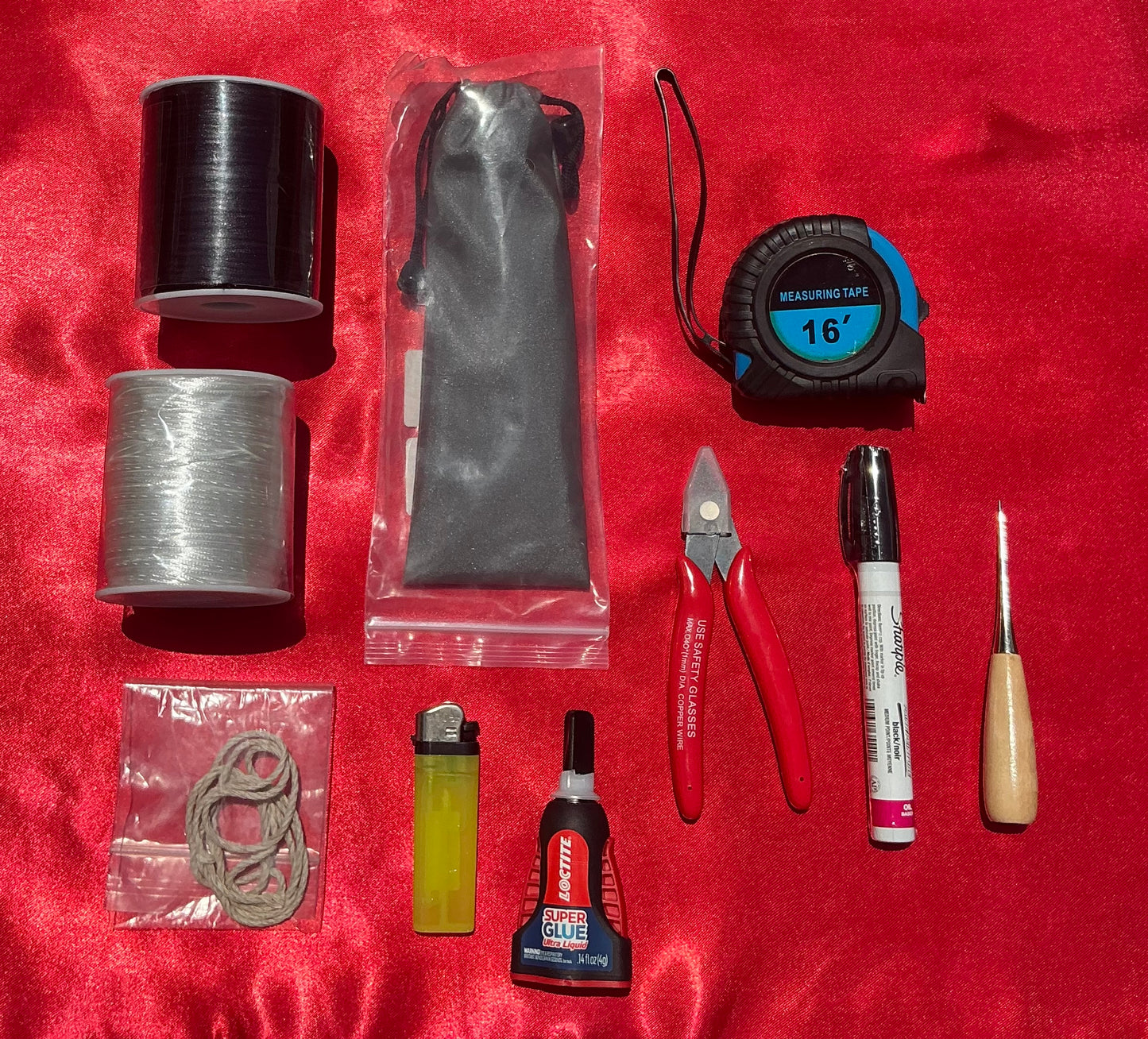 A Boatswain's Mate Lanyard Making Kit