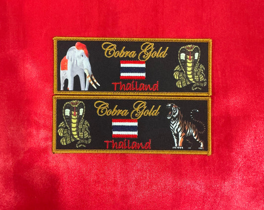 Thailand Cobra Gold Liberty Cuff Set