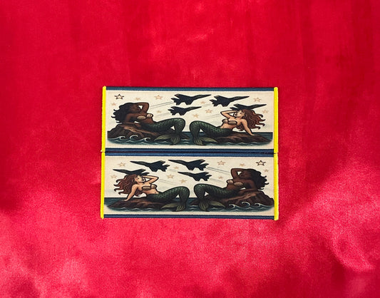 Blue Angels & Babes Liberty Cuff Set