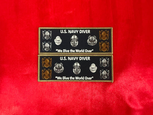 Navy Diver Liberty Cuff Set