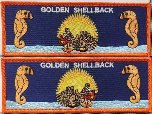 Golden Shellback Liberty Cuff Set