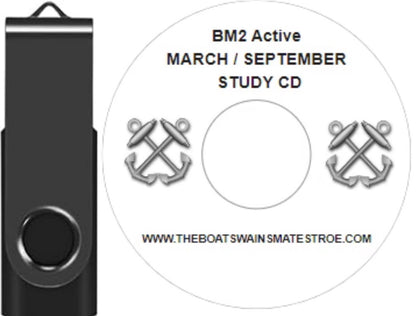 BM Study Cd / USB Drive for the ACTIVE/FTS Sept 2026 E-5 & E-6 Exam