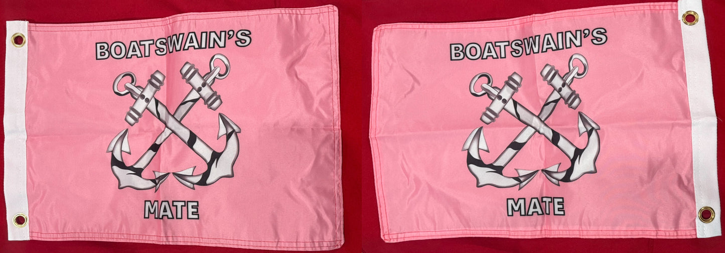 Boatswain's Mate Flag / Boat Flag 12 in x 18 in