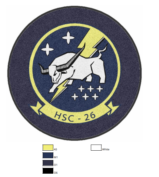 Custom 4' Round Logo Mat