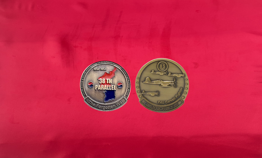 Korean War 38th Parallel 1950 - 1953 Coin