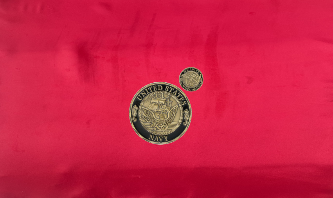 Navy Shellback Crossing the Line Coin