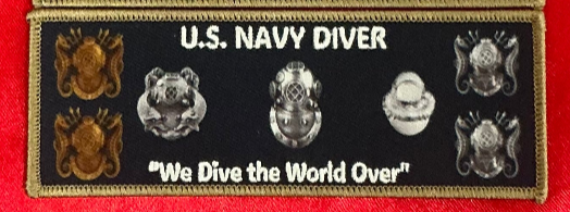Navy Diver Liberty Cuff Single