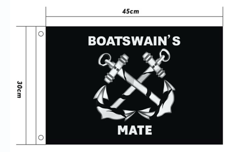 Boatswain's Mate Flag 12 in x 18 in