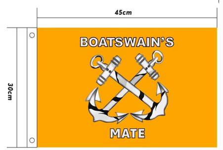 Boatswain's Mate Flag 12 in x 18 in