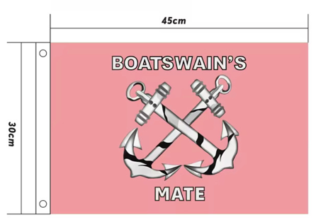 Boatswain's Mate Flag 12 in x 18 in