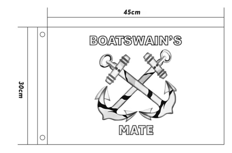 Boatswain's Mate Flag 12 in x 18 in