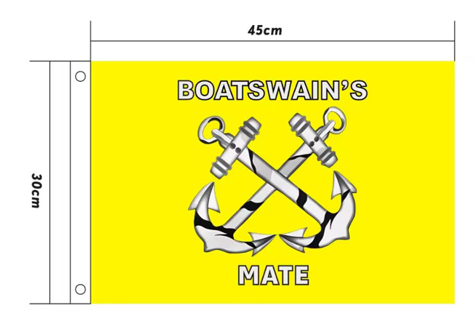 Boatswain's Mate Flag 12 in x 18 in
