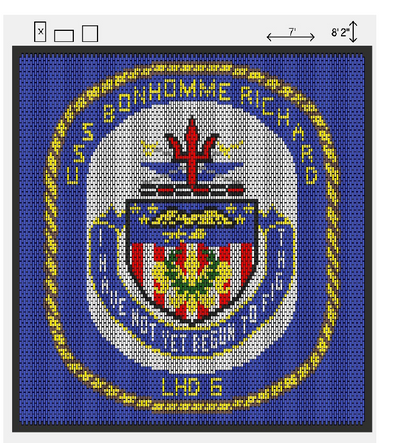 Custom logo mat 84x98