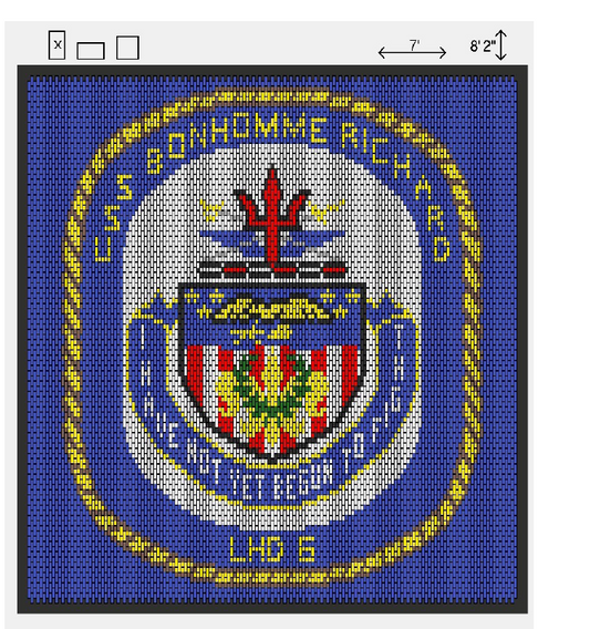 Custom logo mat 84x98