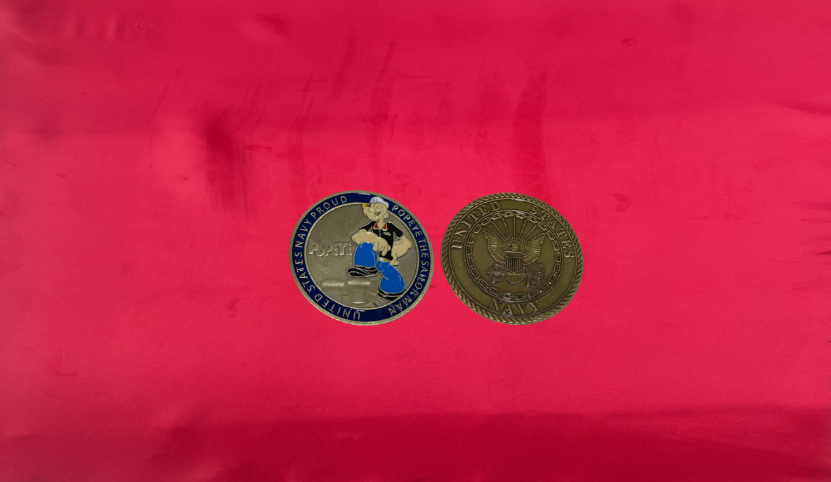 Popeye Bronze Coin