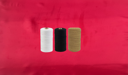 Boatswain's Mate Lanyard Line Cotton 3 Strand 600 ft 2mm