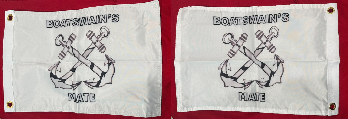 Boatswain's Mate Flag / Boat Flag 12 in x 18 in