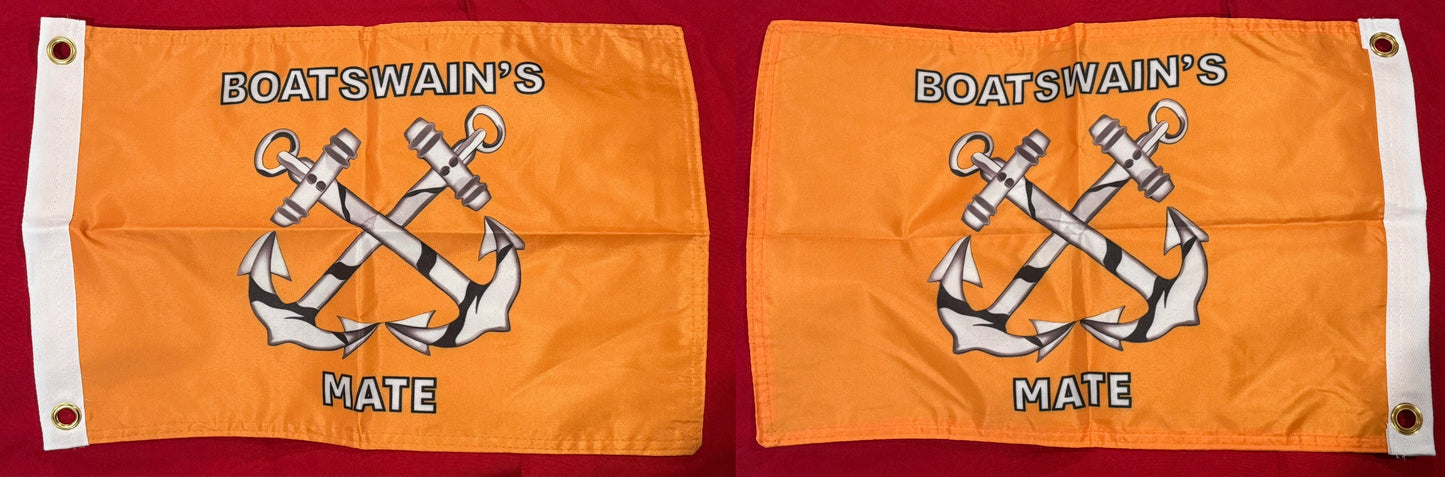 Boatswain's Mate Flag / Boat Flag 12 in x 18 in