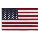 AMERICAN FLAG 5FT X 9 1/2 FT NYLON BURIAL / RETIREMENT FLAG