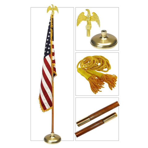American Indoor Flag Set by Valley Forge