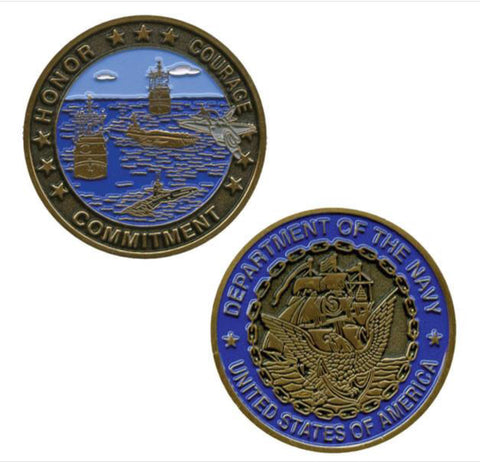 Department of Navy Coin