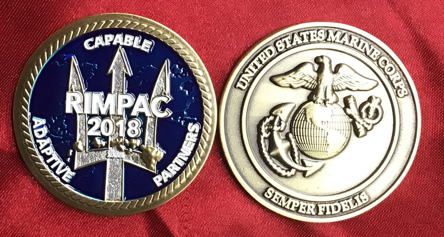 RimPac 2018 Coin