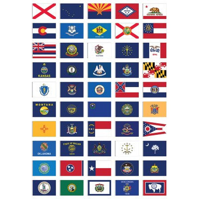 State Flag Set 50 flags