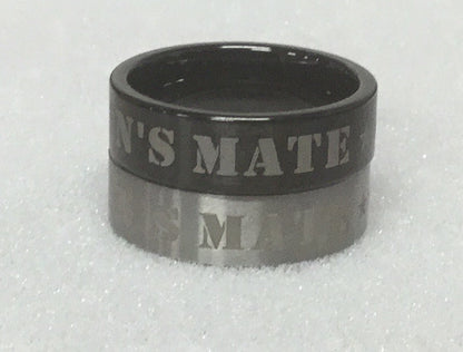 Boatswain's Mate Tungsten Ring