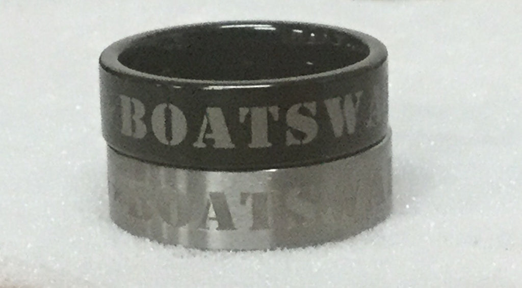 Boatswain's Mate Tungsten Ring The Boatswain's Mate Store