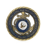 Navy Honor Courage Commitment Coin